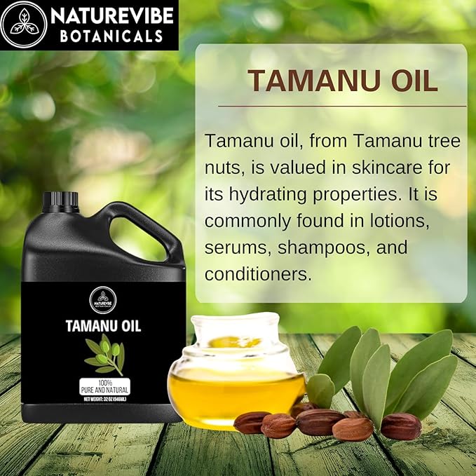Naturevibe Botanicals Tamanu Oil 32 Ounces 100% Pure