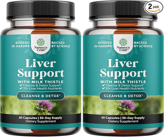 Liver Cleanse and Detox & Repair Formula 2 Pack