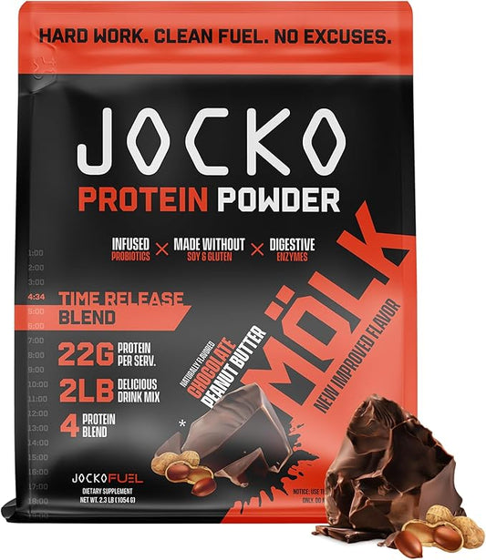 Jocko Mölk Whey Protein Powder (2 LB,