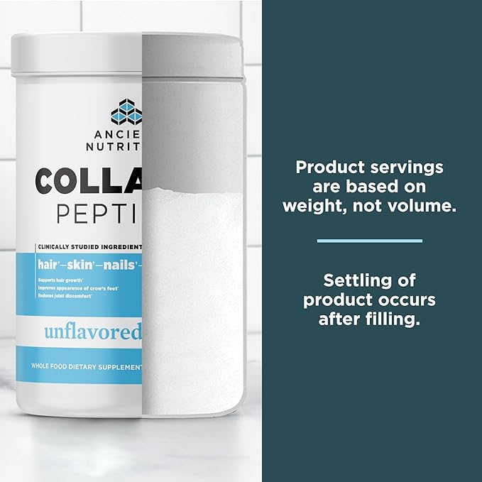 Ancient Nutrition Collagen Peptides, Collagen Peptides 38 Servings, 20g Collagen