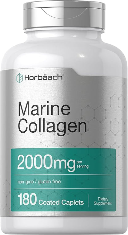 Horbäach Marine Collagen Peptides 2000mg 180 Caplet