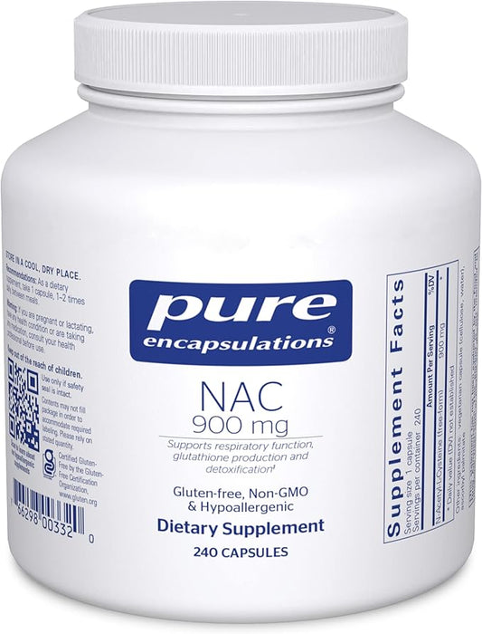 Pure Encapsulations NAC 900 mg 240 Capsules