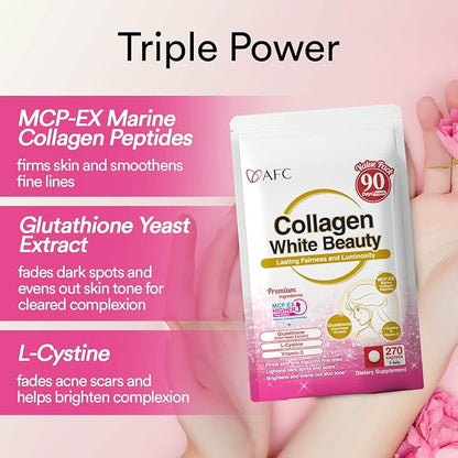 AFC Japan Collagen White Beauty 1.5X Better 90 Days