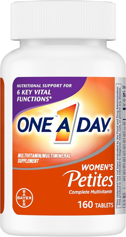 One A Day Women’s Petites Multivitamin,Supplement 160 count