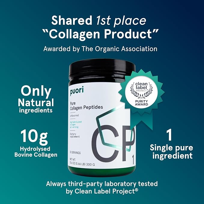 Puori - CP1 Pure Collagen Peptides 30 Servings