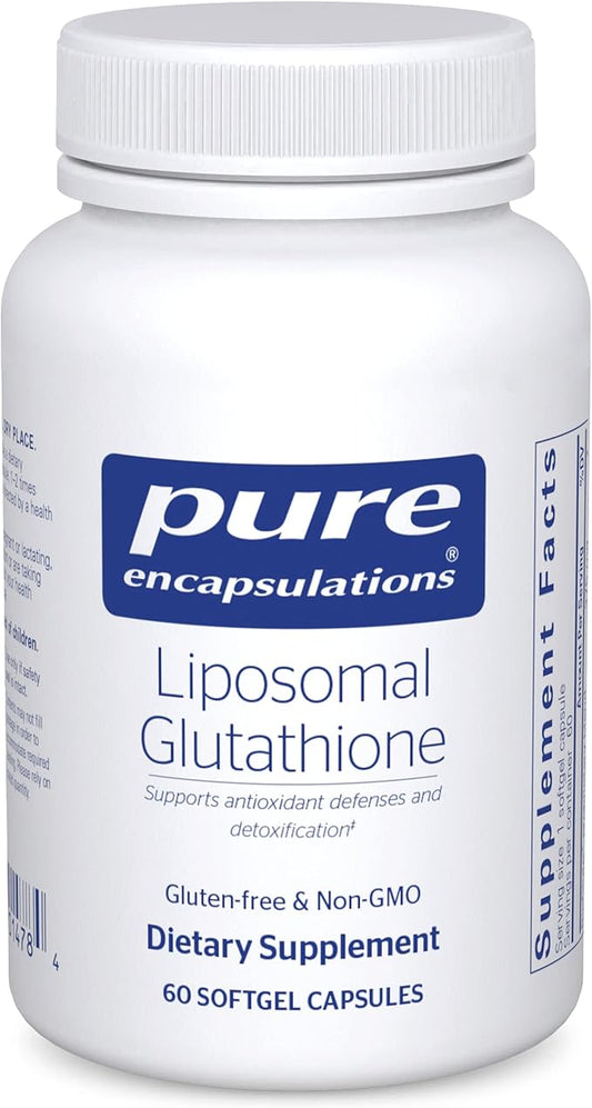 Pure Encapsulations Liposomal Glutathione 60 Softgel