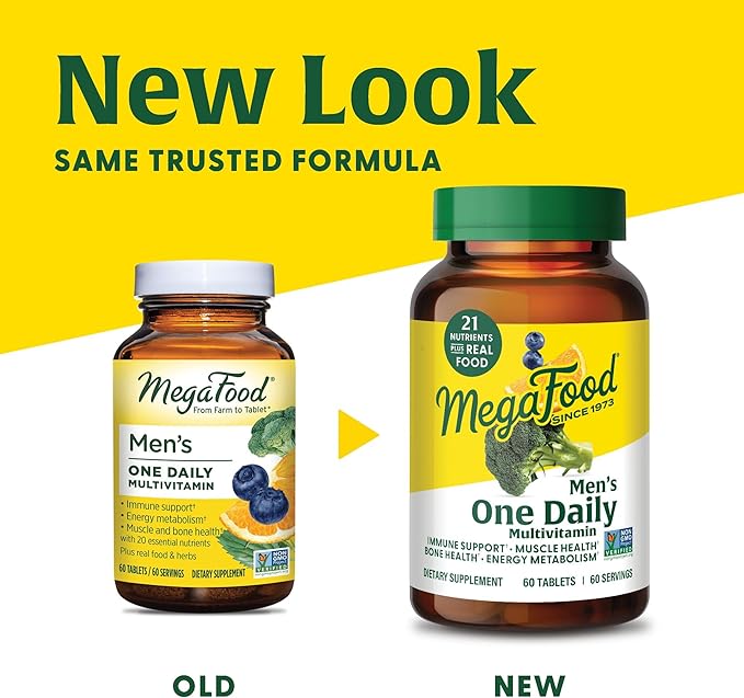 MegaFood Men's One Daily Multivitamin 90 Tabs