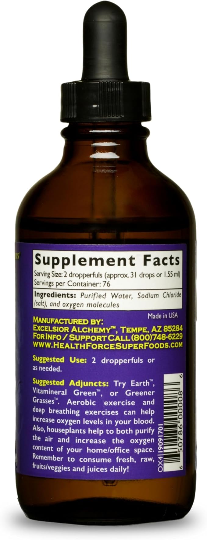 HealthForce SuperFoods Oxygen Extreme 4 Fl