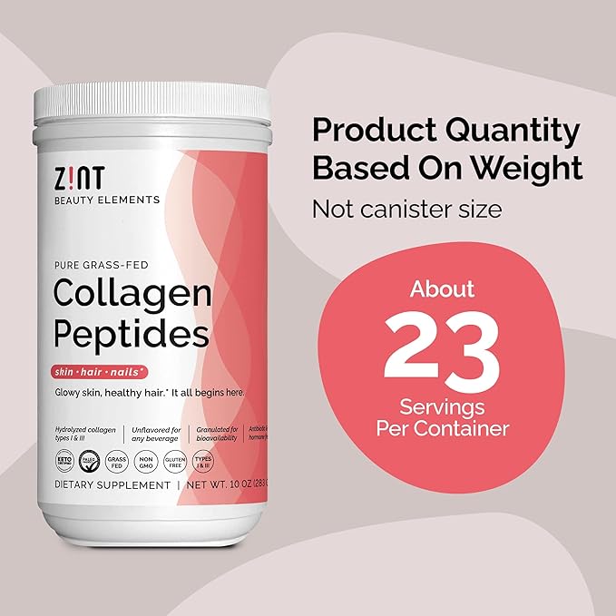 Zint Collagen Peptides Powder (10 Ounce):
