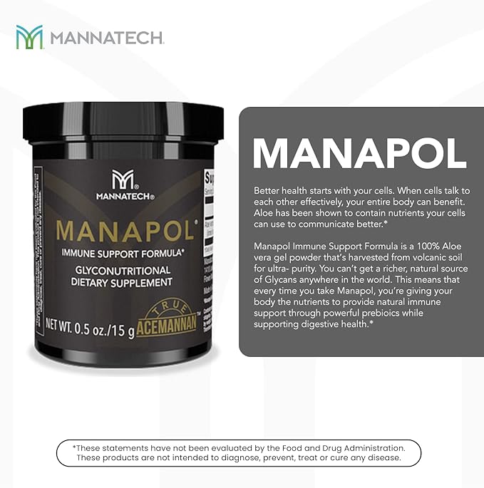 Mannatech Manapol Immune Support Formula 0.5oz/15g