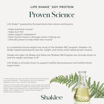 Shaklee Life Shake™ Soy Protein French Vanilla 20g Protein, 6g Fiber, 24 Vitamins 14 Servings