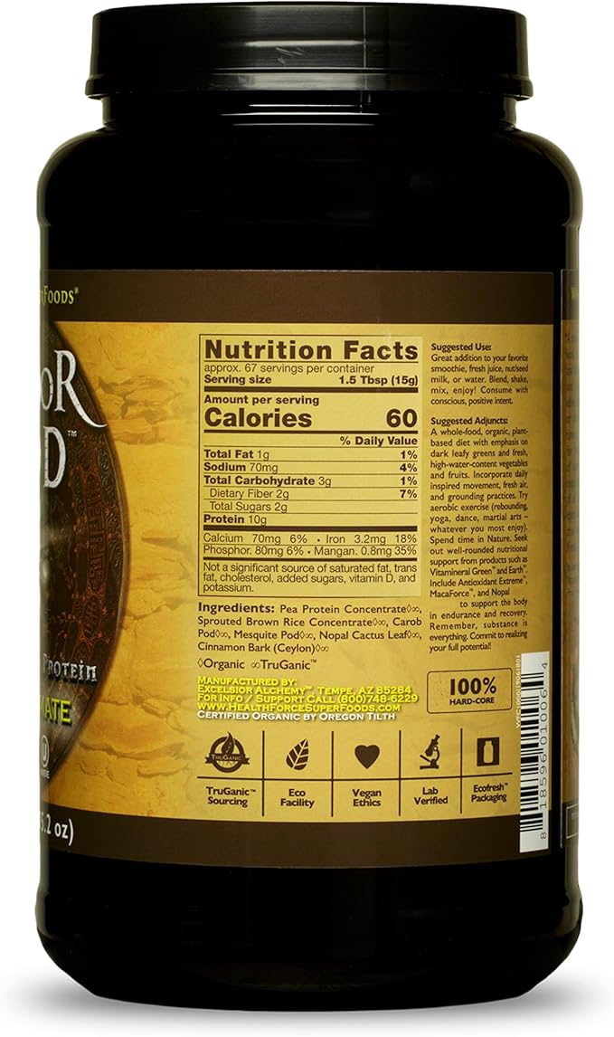 HEALTHFORCE SUPERFOODS Warrior Food Protien Powder 1000 Grams