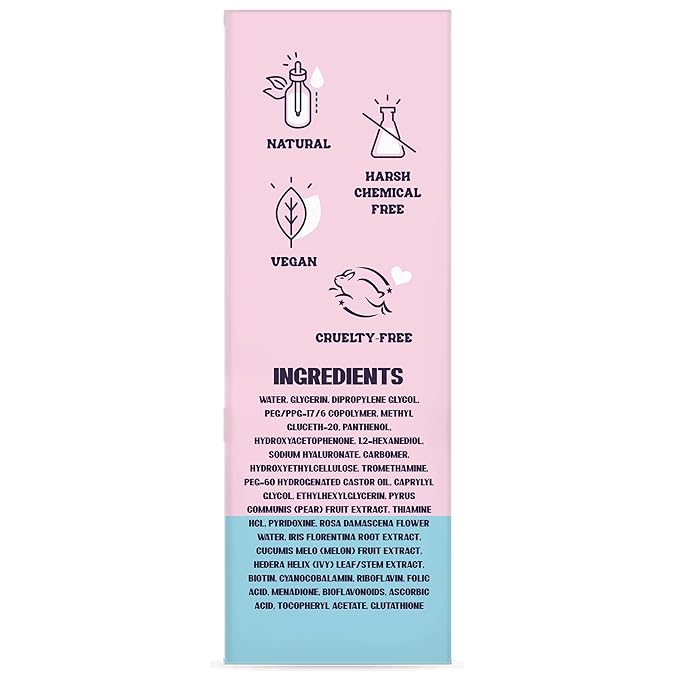 Purifect Good 4 Skin Multi-Vitamin Facial Serum with Vitamin E, B, C and K, Gently Protects and Repairs Young Skin, Moisturising and Plumping, Suitable For All Skin Types 30ml