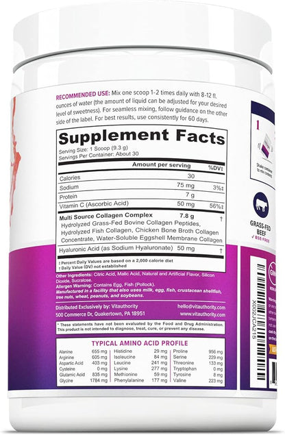 Multi Collagen Peptides Powder for Women