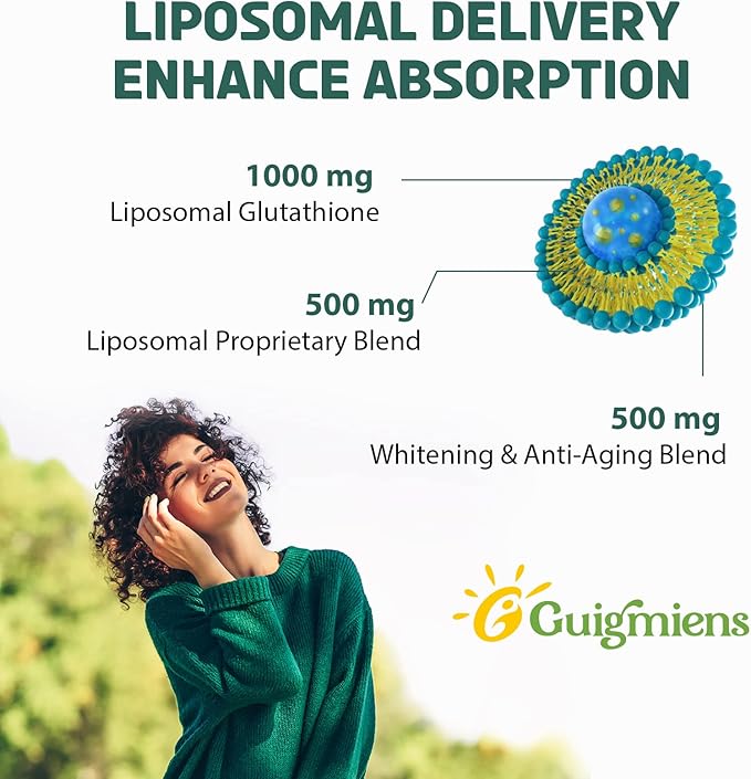 Liposomal Glutathione, Superior Absorption, Liquid Glutathione 4 fl.oz,1500 fl.oz,1500 mg