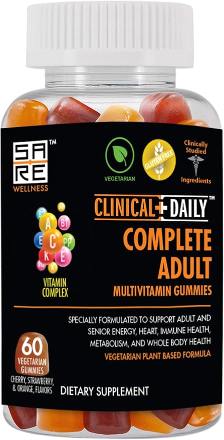 Complete Daily Multivitamin Gummy for Women, 60 Vegetarian,