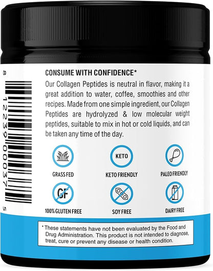 Sandhu's Collagen Peptides Powder|4.9 oz Unflavored|
