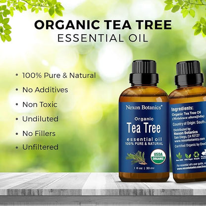 Organic Tea Tree Oil 30 ml 100% Natural,
