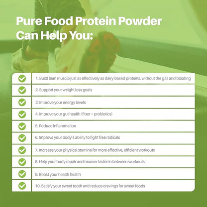 Plant Based Protein Powder with Probiotics 2-Pack