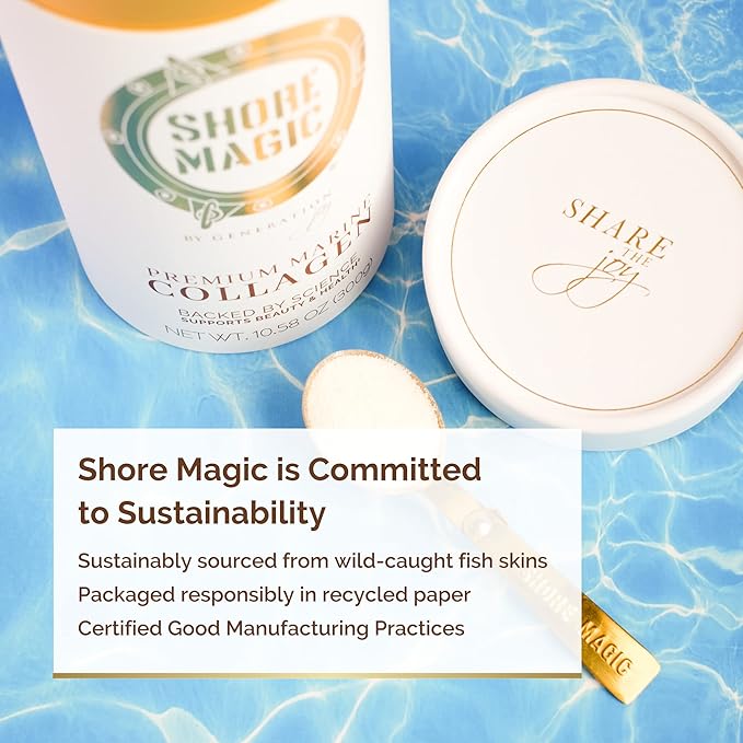 Premium Marine Collagen Powder with Type 28 Stir 10g Each