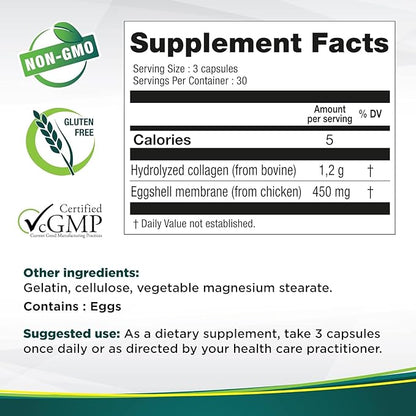 Genacol Collagen & Natural Eggshell Membrane 5 Days| 90 Capsules