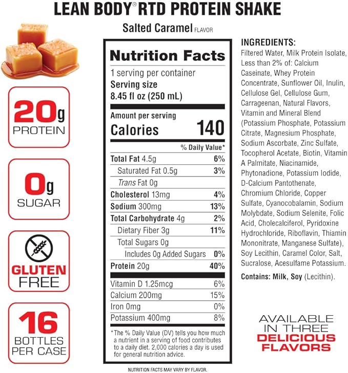 LABRADA NUTRITION - Lean Body RTD 20 grams 16)