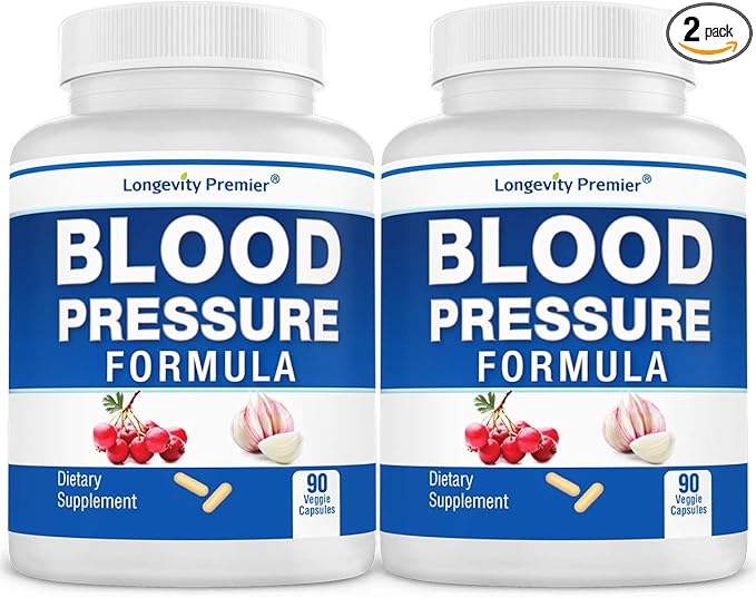 [2-Bottle Value Pack] Longevity Blood Pressure 12+ Quality