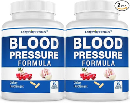 [2-Bottle Value Pack] Longevity Blood Pressure 12+ Quality
