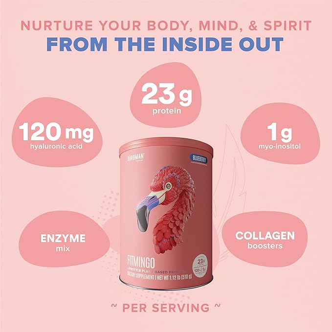 Birdman Fitmingo Vegan Protein Powder 23g Plant
