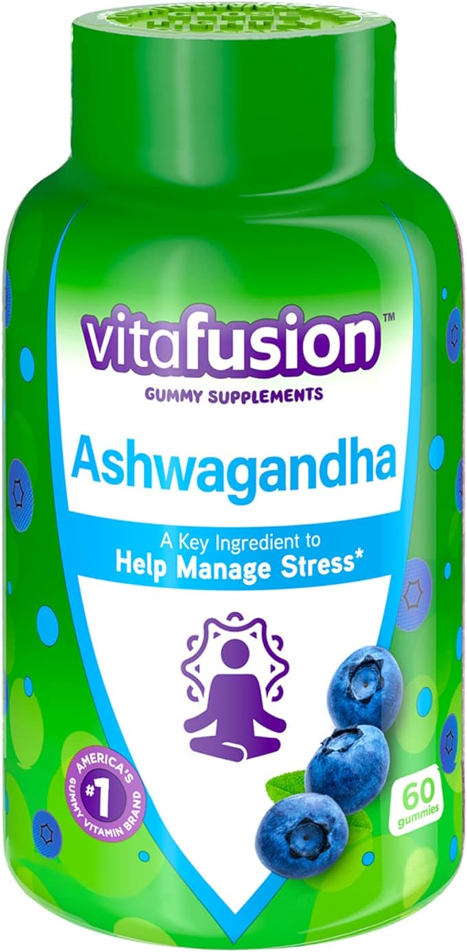 Vitafusion Max Strength Melatonin Gummy Supplements, 100 Count 60 Count