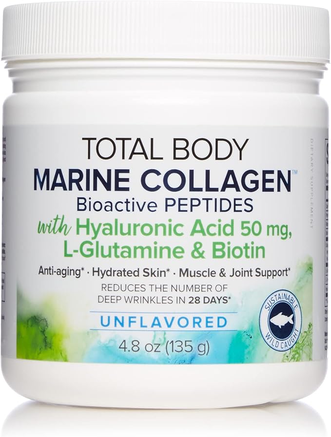 Natural Factors, Total Body Marine Collagen, 4.8 Oz