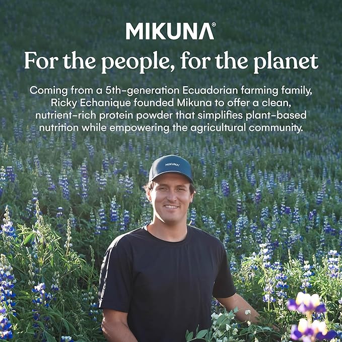 Mikuna Vegan Protein Powder (Vanilla, 10 Servings)