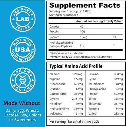 Marine Collagen Powder. Best Marine Collagen