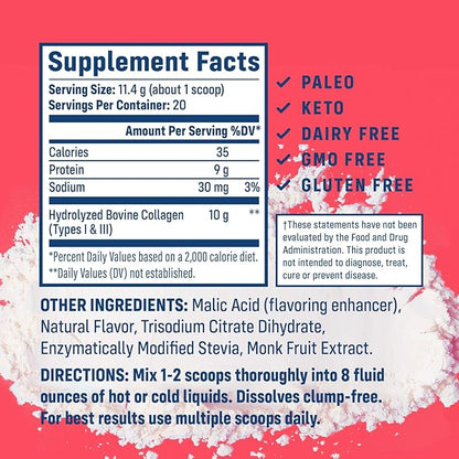 NativePath Collagen Peptides 1 & 3 Collagen. 230g)