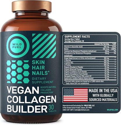 WILD FUEL Vegan Collagen Builder 30 Organic