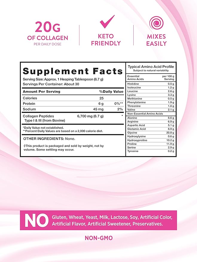 Nature's Truth Collagen Powder 7 oz