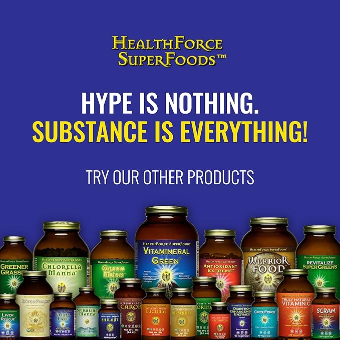 HEALTHFORCE SUPERFOODS Digestion Enhancement Enzymes 360 Vegan