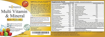 Whole Foods Multivitamin for Women & D3 & 90 Tablets