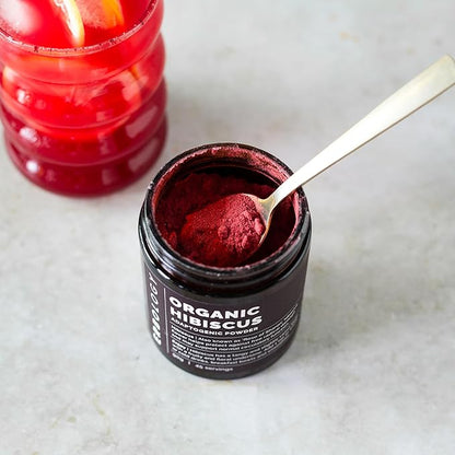 Erbology Organic Hibiscus Powder 3.2 oz 45 Servings