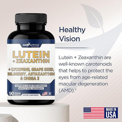 Lutein and Zeaxanthin Supplements 3, Resveratrol,