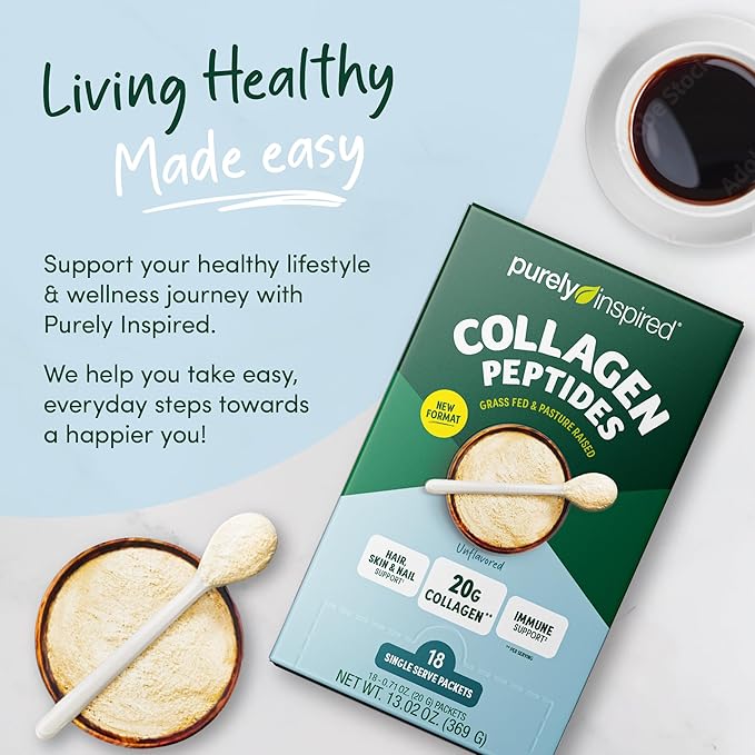 Purely Inspired Collagen Powder, 18 Single 20g Collagen