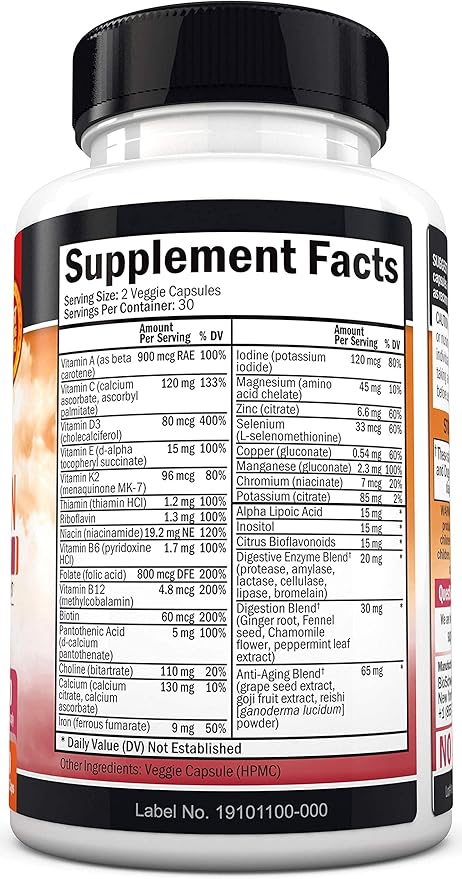 Multivitamin for Women with Vitamin D3 60Ct