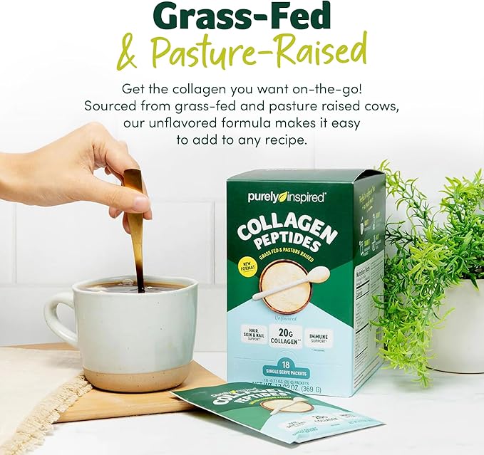 Purely Inspired Collagen Powder, 18 Single 20g Collagen