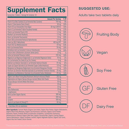 True Grace Daily Women’s Multivitamin 50+ 60 Easy-to-Swallow 30 Servings