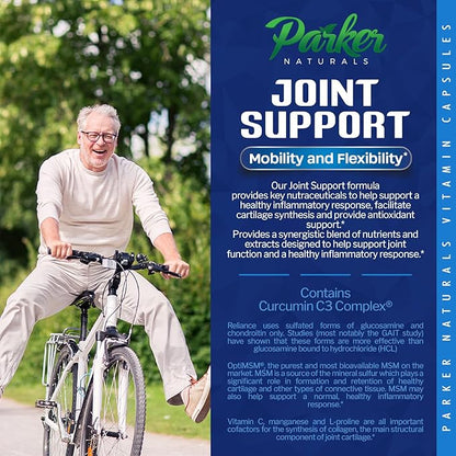 Joint Support Supplement with Glucosamine, Chondroitin, 90 Capsules