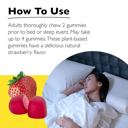 Bach RESCUE PLUS Melatonin Sleep Gummies, 3 Pack, 180 Count