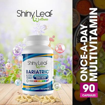 Shiny Leaf Daily Bariatric Multivitamin 45 mg 90 Ct (3 Months