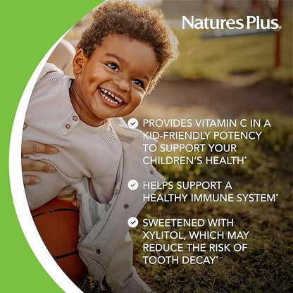 Natures Plus Animal Parade Gold Children's Multivitamin - Orange Flavor - 120 Chewable Tablets, Pack of 2 - Gluten Free - 120 Total Servings