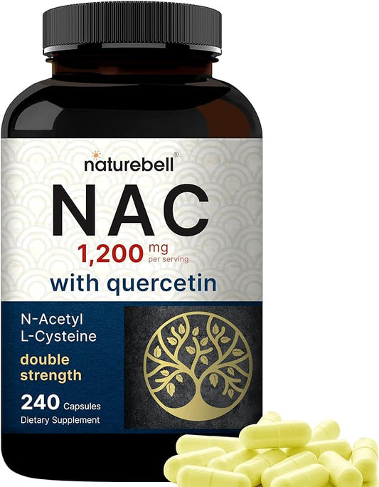 NAC Supplement 1200mg Per Serving 240 Capsules,