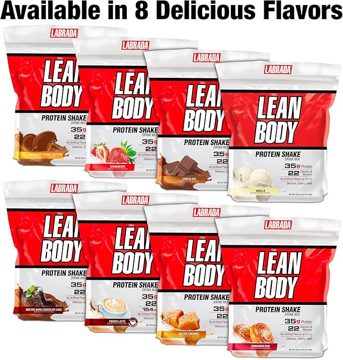 LABRADA Nutrition – Lean Body High 2.47LB Tub